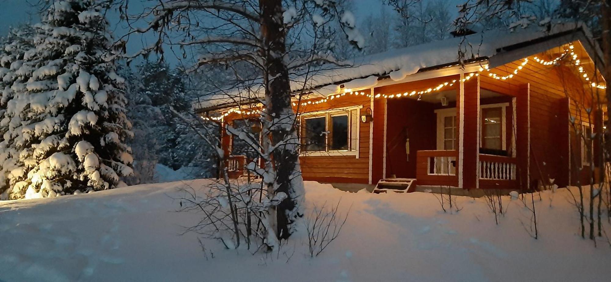Korvala Log Cabins Dış mekan fotoğraf